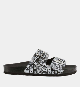 Love Moschino Flip Flops Womens Black