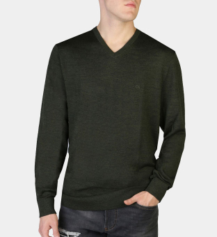 Calvin Klein Sweater Mens Green