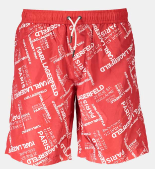 Karl Lagerfeld Shorts Mens Red