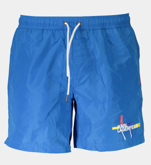 Karl Lagerfeld Shorts Mens Royal Blue