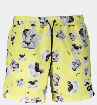 Karl Lagerfeld Shorts Mens Yellow