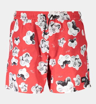 Karl Lagerfeld Shorts Mens Red