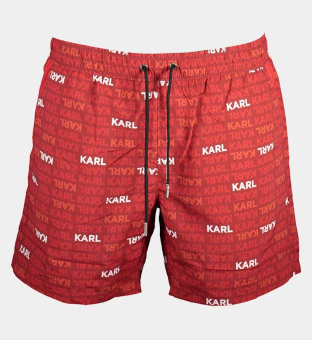 Karl Lagerfeld Shorts Mens Red