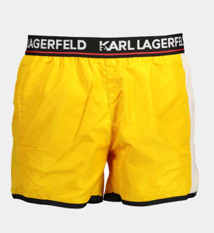 Karl Lagerfeld Shorts Mens Yellow
