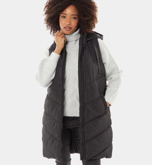 French Connection Gilet Womens Black
