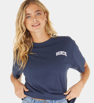 Bench T-shirt Womens Navy