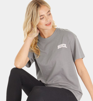 Bench T-shirt Womens Grey