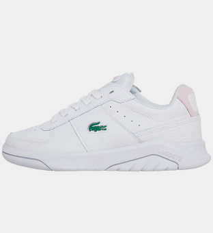 Lacoste Trainers Womens White _Light Pink