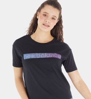 New Balance T-shirt Womens Black
