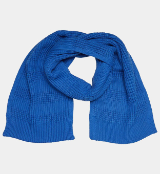 French Connection Scarf Mens Blue