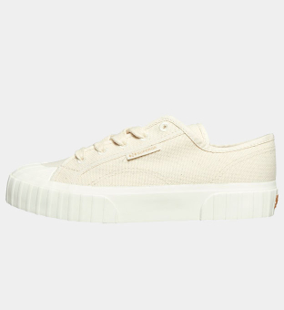 Superga Trainers Womens Beige White