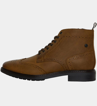 Base London Boots Mens Tan Black