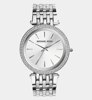 Michael Kors Watch Women Silver White