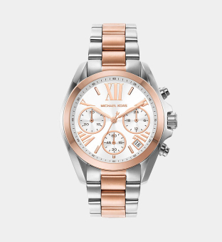 Michael Kors Watch Women Rose Gold Silver