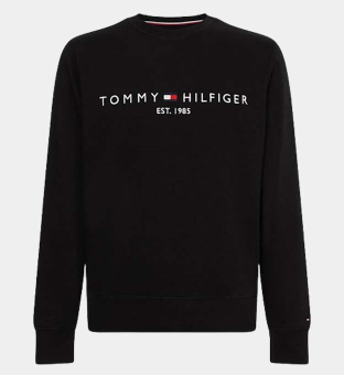 Tommy Hilfiger Sweatshirt Mens Black