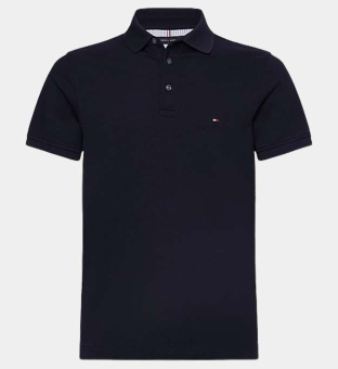 Tommy Hilfiger Polo Shirt Mens Desert Sky