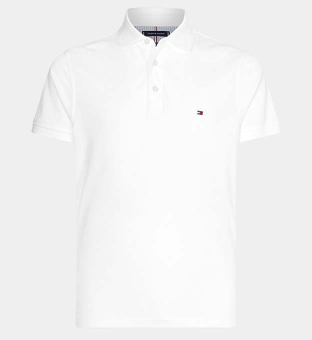 Tommy Hilfiger Polo Shirt Mens White