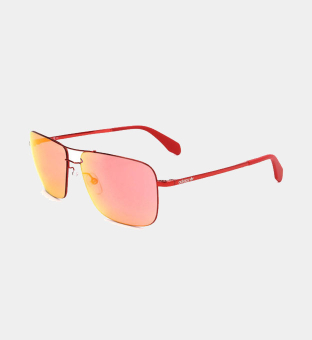 Adidas Sunglasses Mens Shiny Red