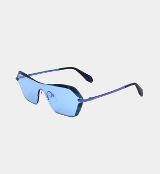 Adidas Sunglasses Womens Shiny Blue