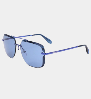 Adidas Sunglasses Mens Shiny Blue