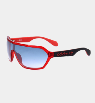 Adidas Sunglasses Unisex Shiny Red