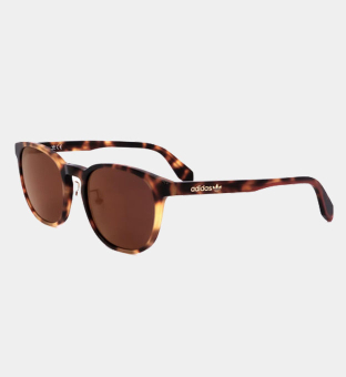 Adidas Sunglasses Mens Red Havana