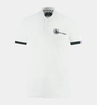 Aquascutum Polo Shirt Mens White
