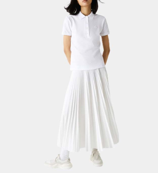 Lacoste Polo Shirt Womens White