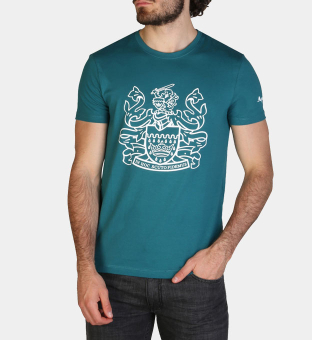 Aquascutum T-shirt Mens Green