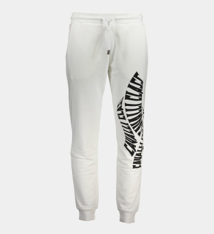 Cavalli Class Sweatpants Mens White