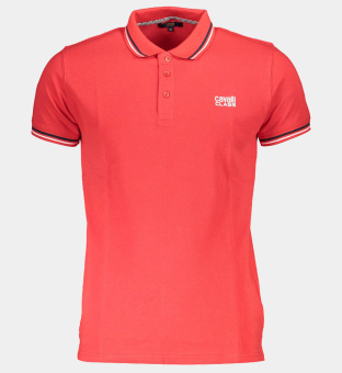 Cavalli Class Polo Shirt Mens Red