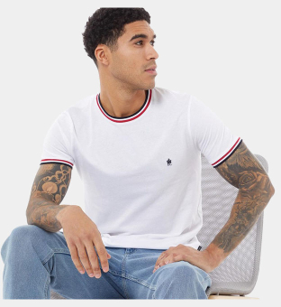 French Connection T-shirt Mens White