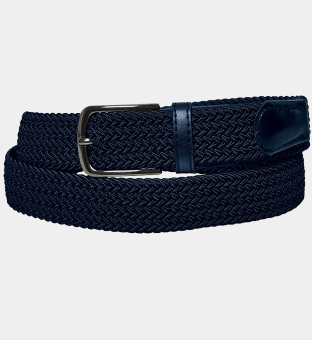 French Connection Belt Mens Blue