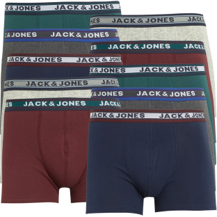 Jack & Jones 10 Pack Trunks Mens Multi Colour