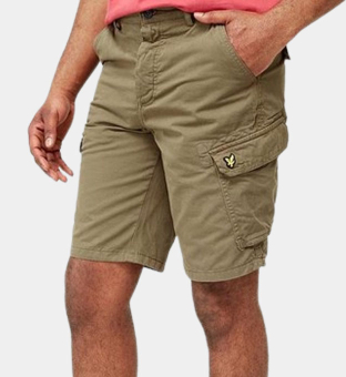 Lyle & Scott Shorts Mens Olive