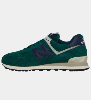 New Balance Trainers Mens Green Navy