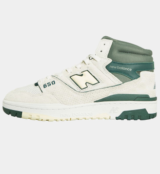 New Balance Trainers Mens Off White Green
