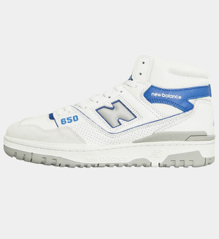 New Balance Trainers Mens White Blue