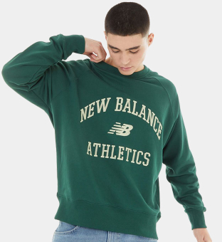 New Balance Sweatshirt Mens Green