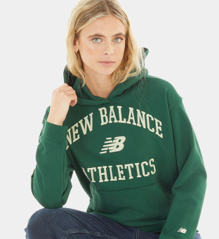 New Balance Hoody Womens Green