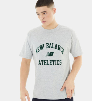 New Balance T-shirt Mens Grey