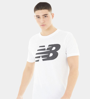 New Balance T-shirt Mens White