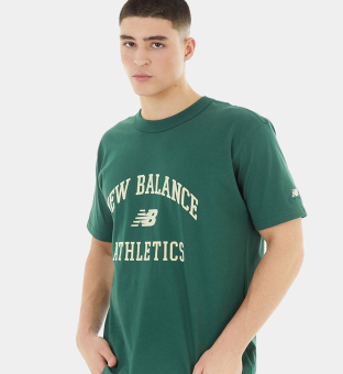 New Balance T-shirt Mens Green