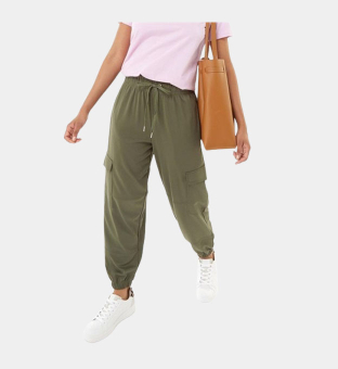French Connection Jogger Womens Olive Green