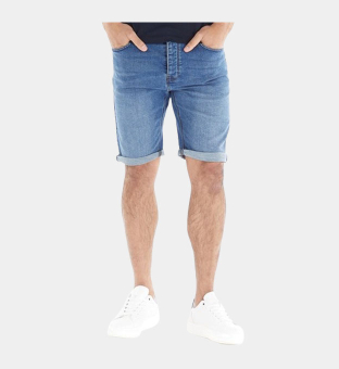 French Connection Shorts Mens Blue