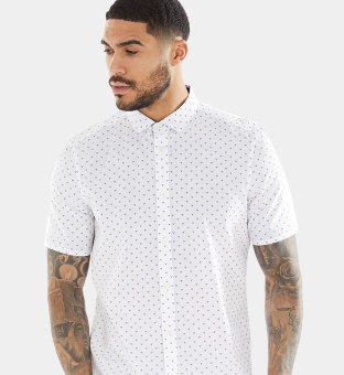French Connection Shirt Mens White