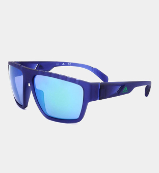Adidas Sunglasses Mens Matte Blue