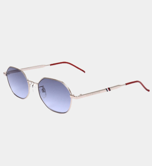 Tommy Hilfiger Sunglasses Mens Silver White
