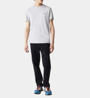 Lacoste T-shirt Mens Silver