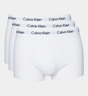 Calvin Klein 3 Pack Boxers Mens White